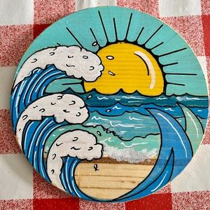 Beach Style Fridge Magnet