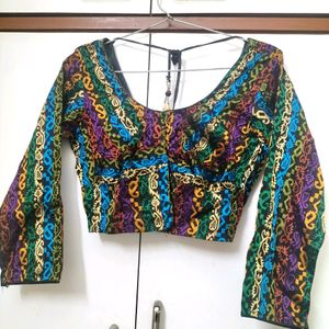 Silk Thread Woven Blouse