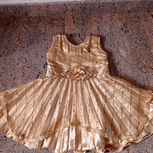 Rich Gold Frock