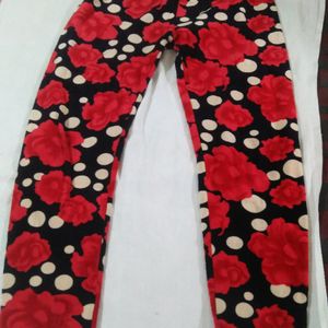 Poly Cotton Pants  For Winter