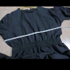 Beautiful Black Dress 38 To 40 Inches