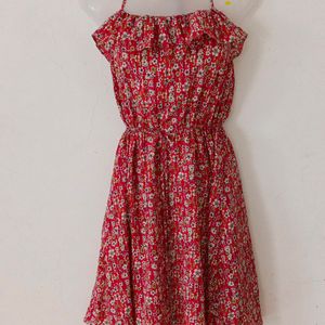 BEAUTIFUL FLOWER PRINTED DRESS