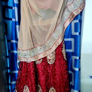 Lehanga with Dupatta.