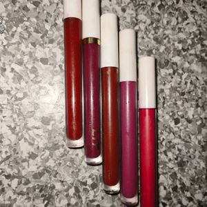 Myglam Matt Lipstick Set Of 5