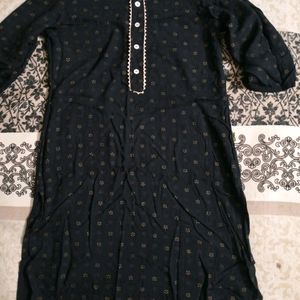 Black Kurta Free Delivery