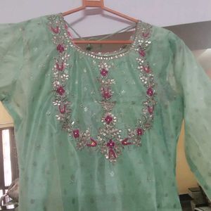 Beautiful Party Wear Kurta Cum Gown