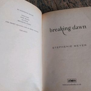 Breaking Dawn (Twilight Series)
