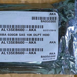 Toshiba AL13SEB600 600GB Enterprise SAS Hard Drive