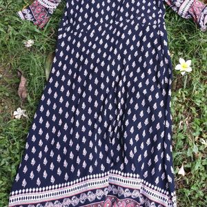 Korean Wrapped Maxi Dress