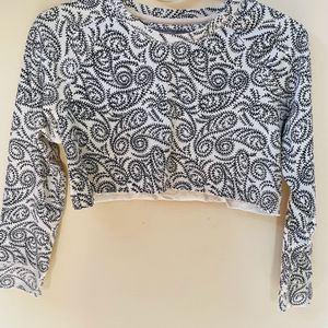 Meenkari Print Crop Top