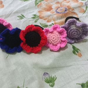 Pack Of 5 Crochet Headties