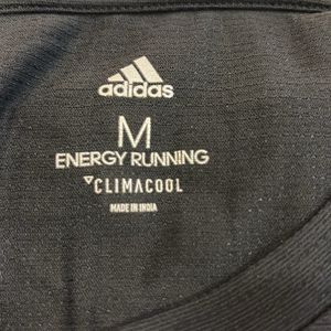 Adidas Men Solid Climacool T Shirt