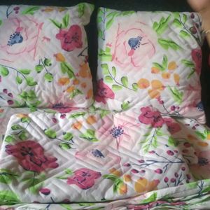 5 Piece Bedsheet With Pillow Cover 🍂