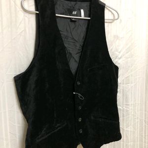 H&M Black Waistcoat