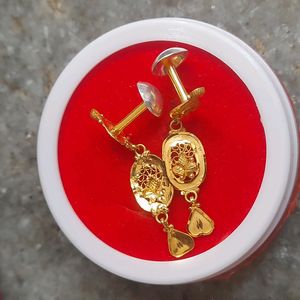 Beautiful New 22crt Gold Earrings