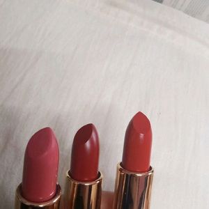 Pack Of 3 Nude Lipsticks