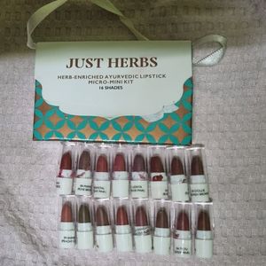 JUST HERBS Ayurvedic MICRO MINI 💋 💄 KIT