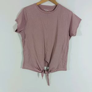 Mauve Plain Casual Top (Women)