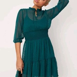 MAX Green Mini Dress