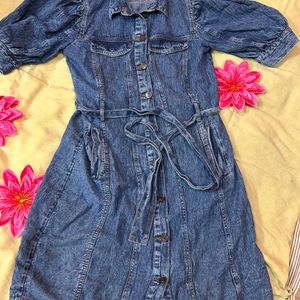 Denim Shirt Dress