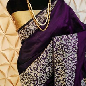 Fabric Saree Bangalore Handloom Raw Silk