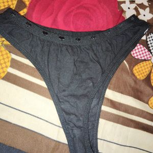 Blank And Yellow Colour Panty Combo 2 Pack
