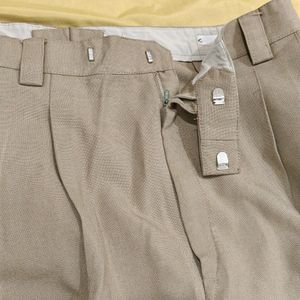 Men's Pant- Creamish Brown