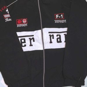 Men's Sherpa Fur Tracksuit Ferrari Embroidery