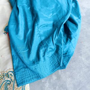 Punjabi Suit With Dupatta Sea Green