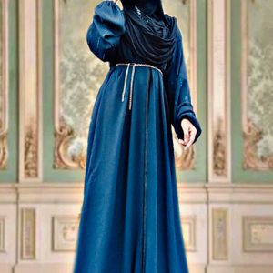 Navy Blue Dubai Burkha