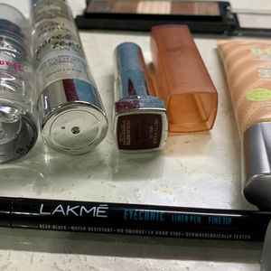 Branded Primer,Foundation,Eyeshadow,Lipstick,Mix