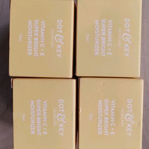 Pack Of 4 Dot&Key Face Moisturizer