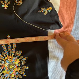 Beautiful Embroidery With Latkan
