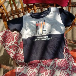 Unisex Combo Of T Shirt For Kids