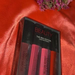 Beauty The Red edition liquid matte minis