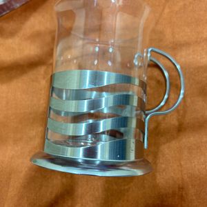 Transparent Glass Coffee Mug