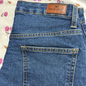 Mom Fit High Star New Jeans