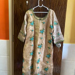 40 Bust Chanderi Kurta