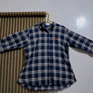 Blue Checkered Shirt