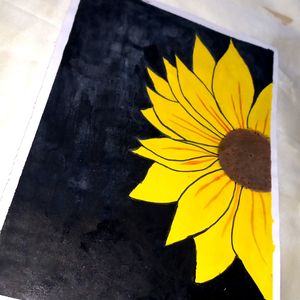 sunflower aesthetic painting 🖼🦋