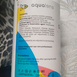 Aqualens Comfort Solution