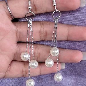 Pearl Branched Earrings