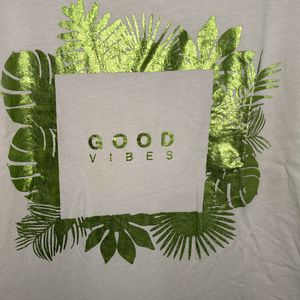 ‘Good Vibes’ Crop Top