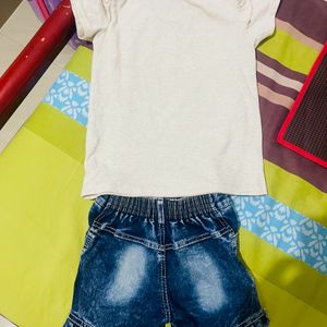 Baby Top&shortsCombo Offer