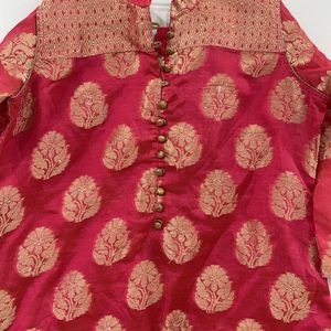 Heavy 3 Piece Banarsi Suit For Bust M &L