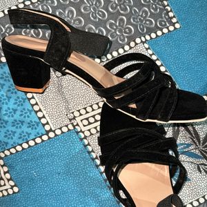 Black Small Heel