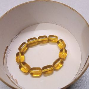 Yellow Cystal Glass Breclete