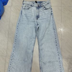 H&M Wide Leg Denim