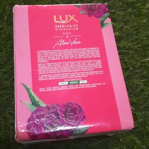 💥 Lux Rose& aloe Vera Soap 125g×5