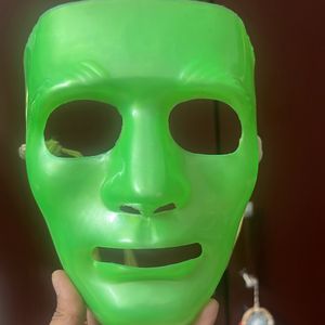 The Green Mask Superhero